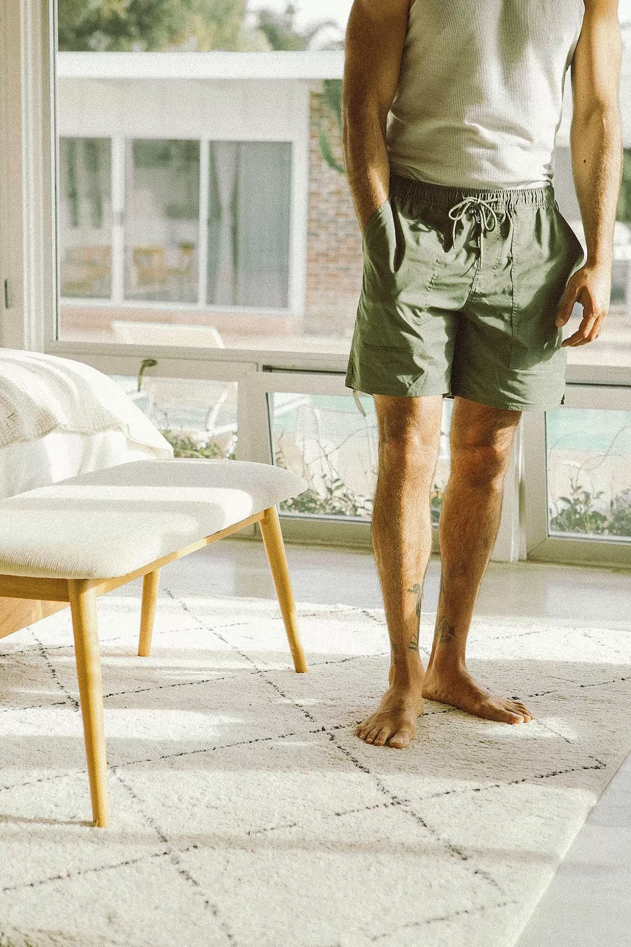 Brixton Alltags-Coolmax-Shorts<Männer Shorts Und Badehosen