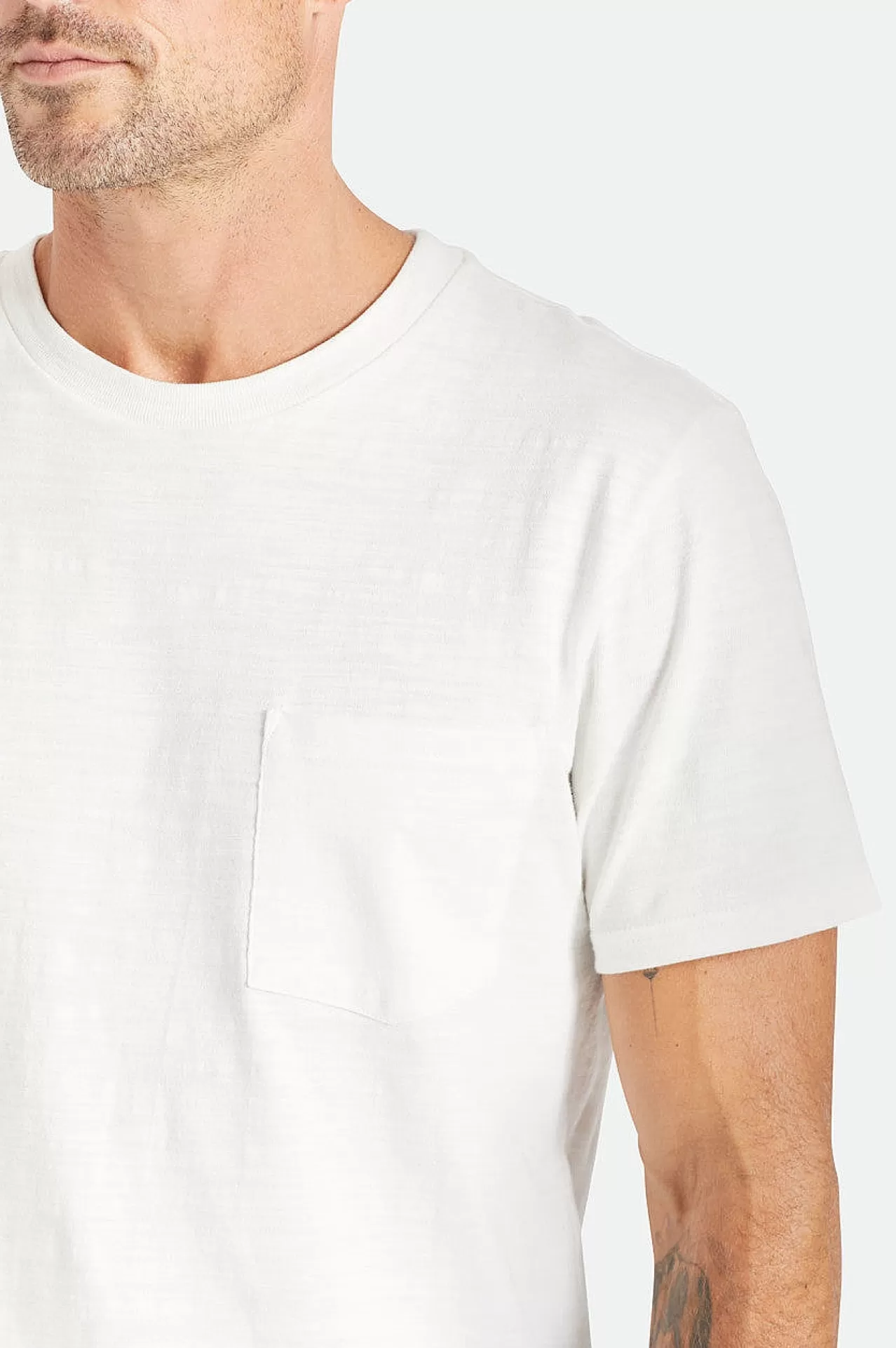 Brixton Basic Slub S/S Pocket Tee<Männer T-Shirts