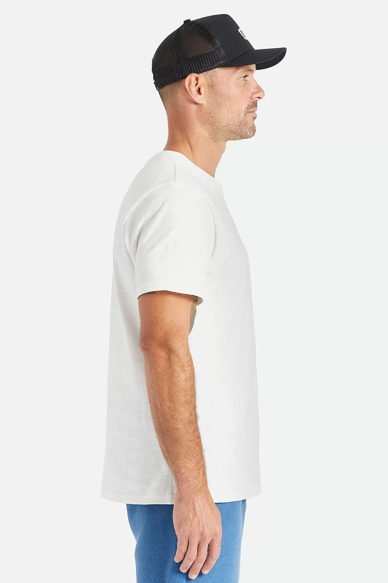 Brixton Basic Slub S/S Pocket Tee<Männer Strickwaren Und Hoodies