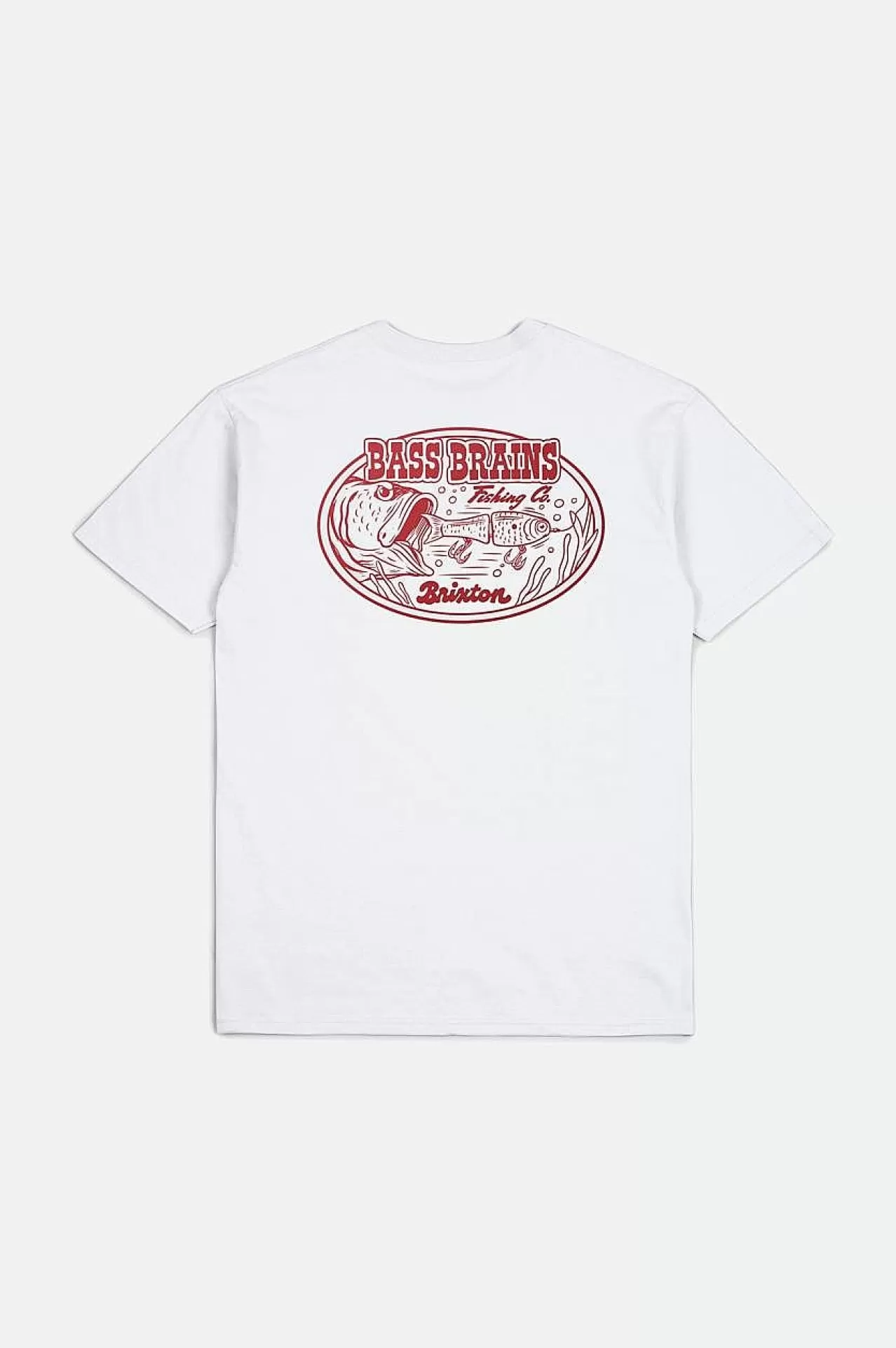 Brixton Bass Brains Swim S/S Standard-T-Shirt<Männer T-Shirts