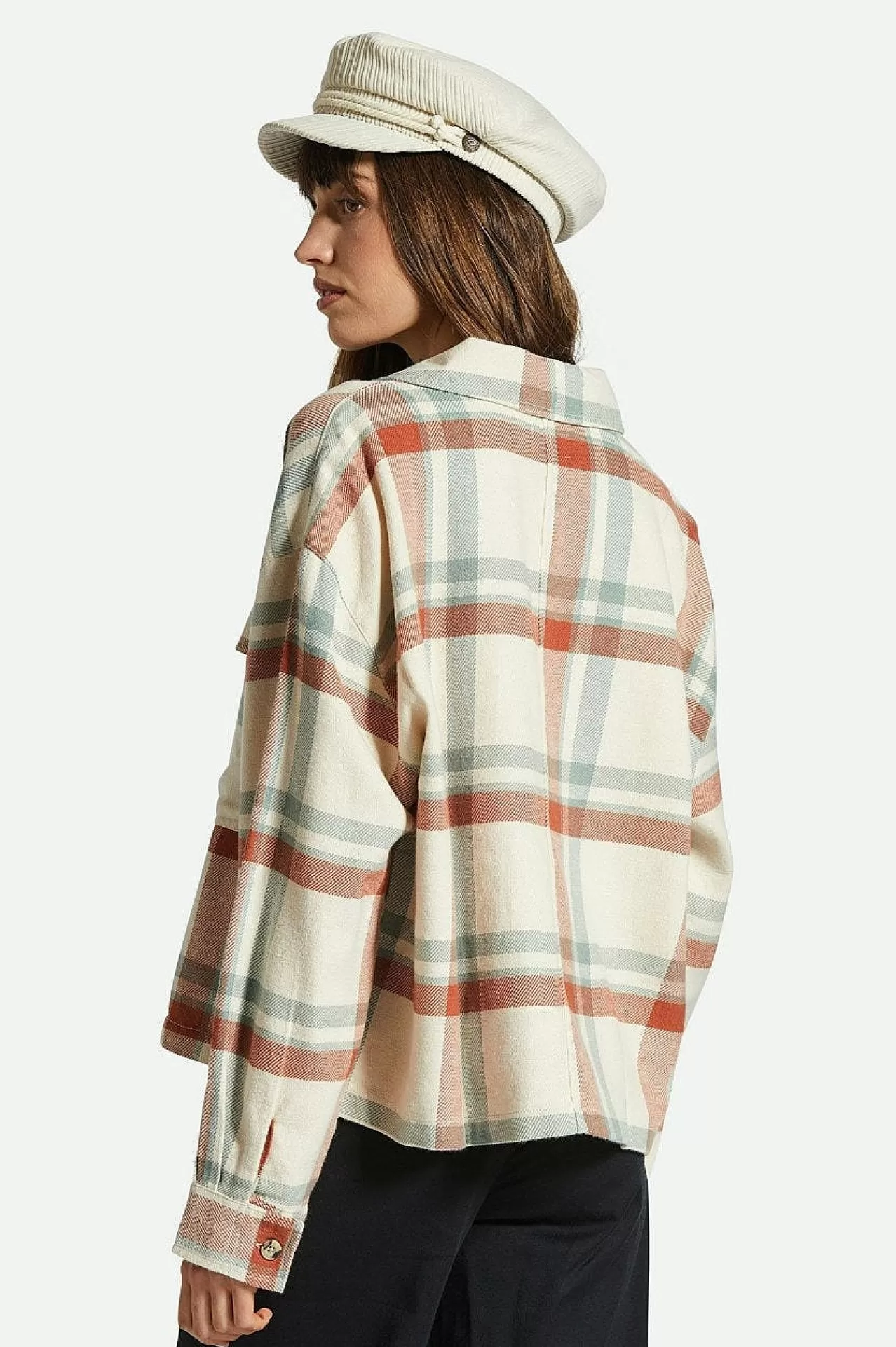 Brixton Bowery Damen-Flanell<Frauen Waschlappen