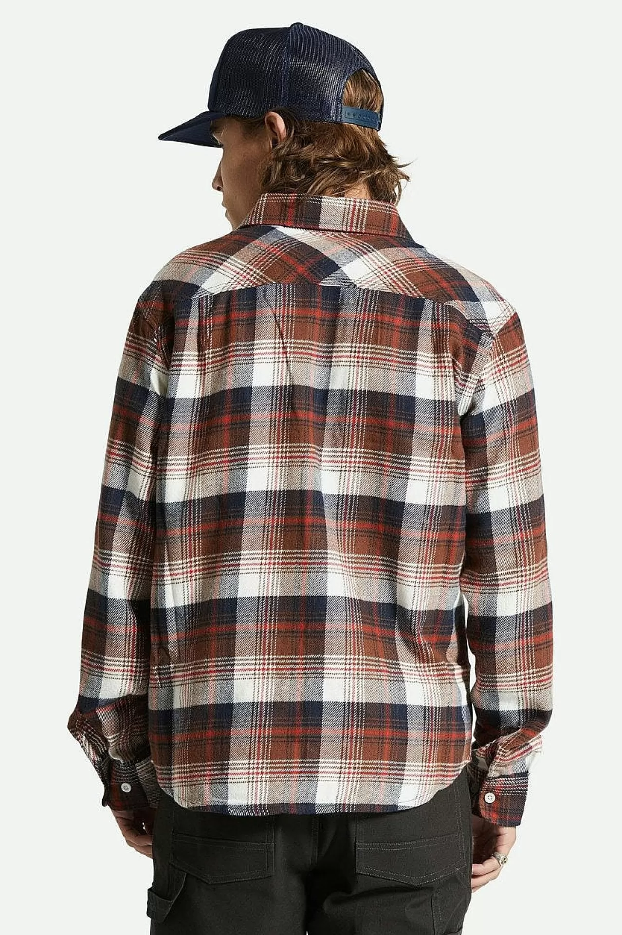 Brixton Bowery Flanell<Männer Waschlappen