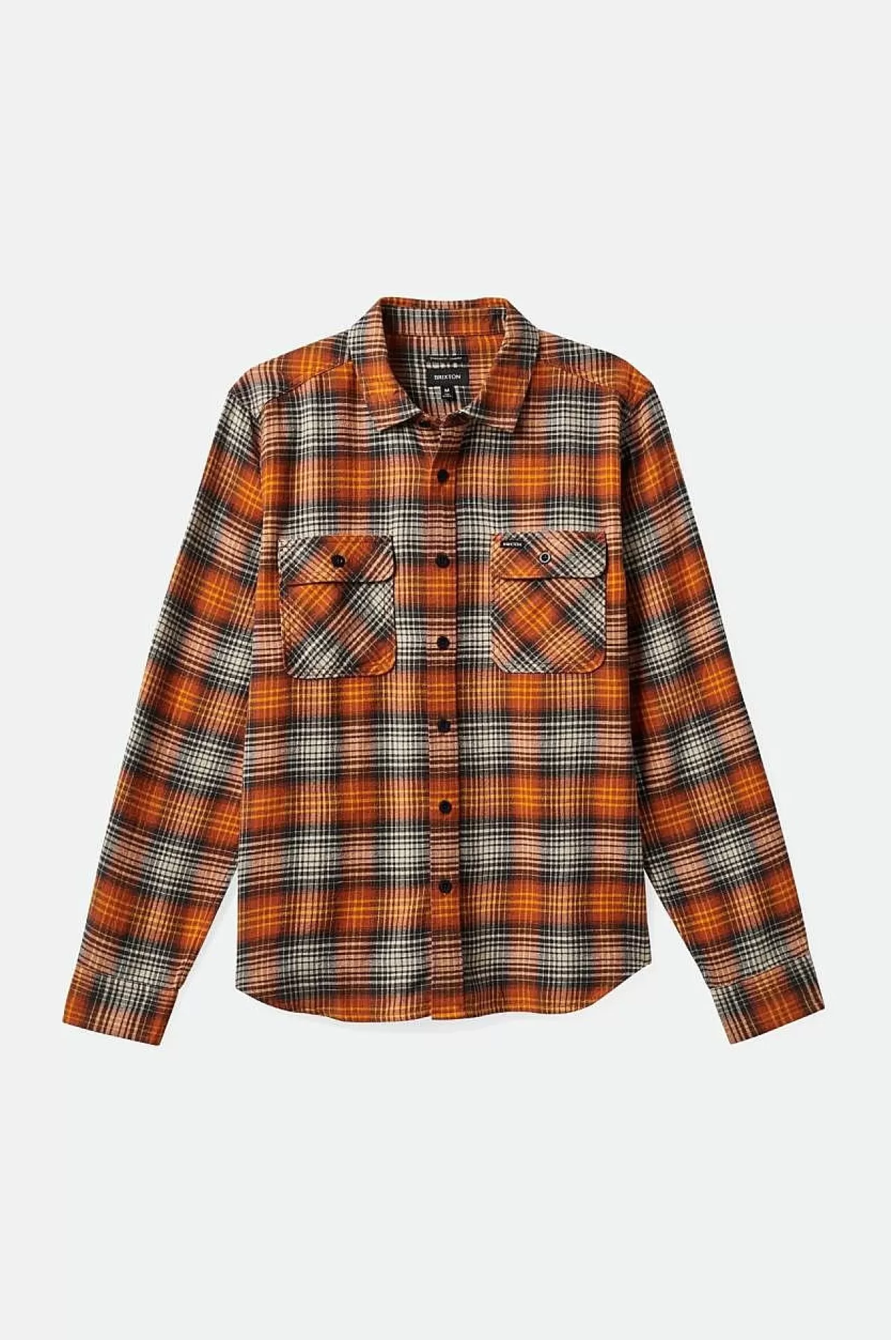 Brixton Bowery Leichter, Ultraweicher Flanell<Männer Button-Ups