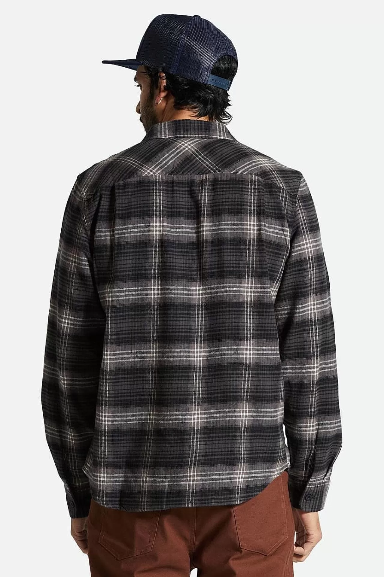 Brixton Bowery Leichter, Ultraweicher Flanell<Männer Button-Ups