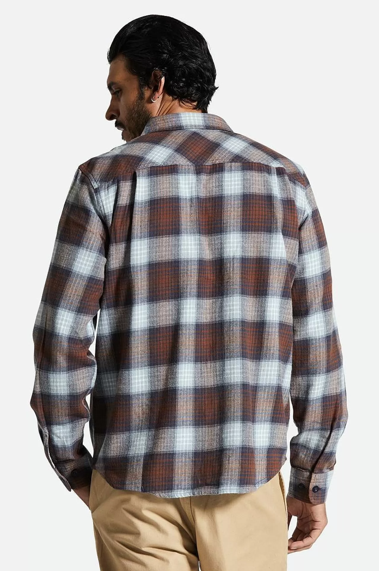 Brixton Bowery Leichter, Ultraweicher Flanell<Männer Button-Ups