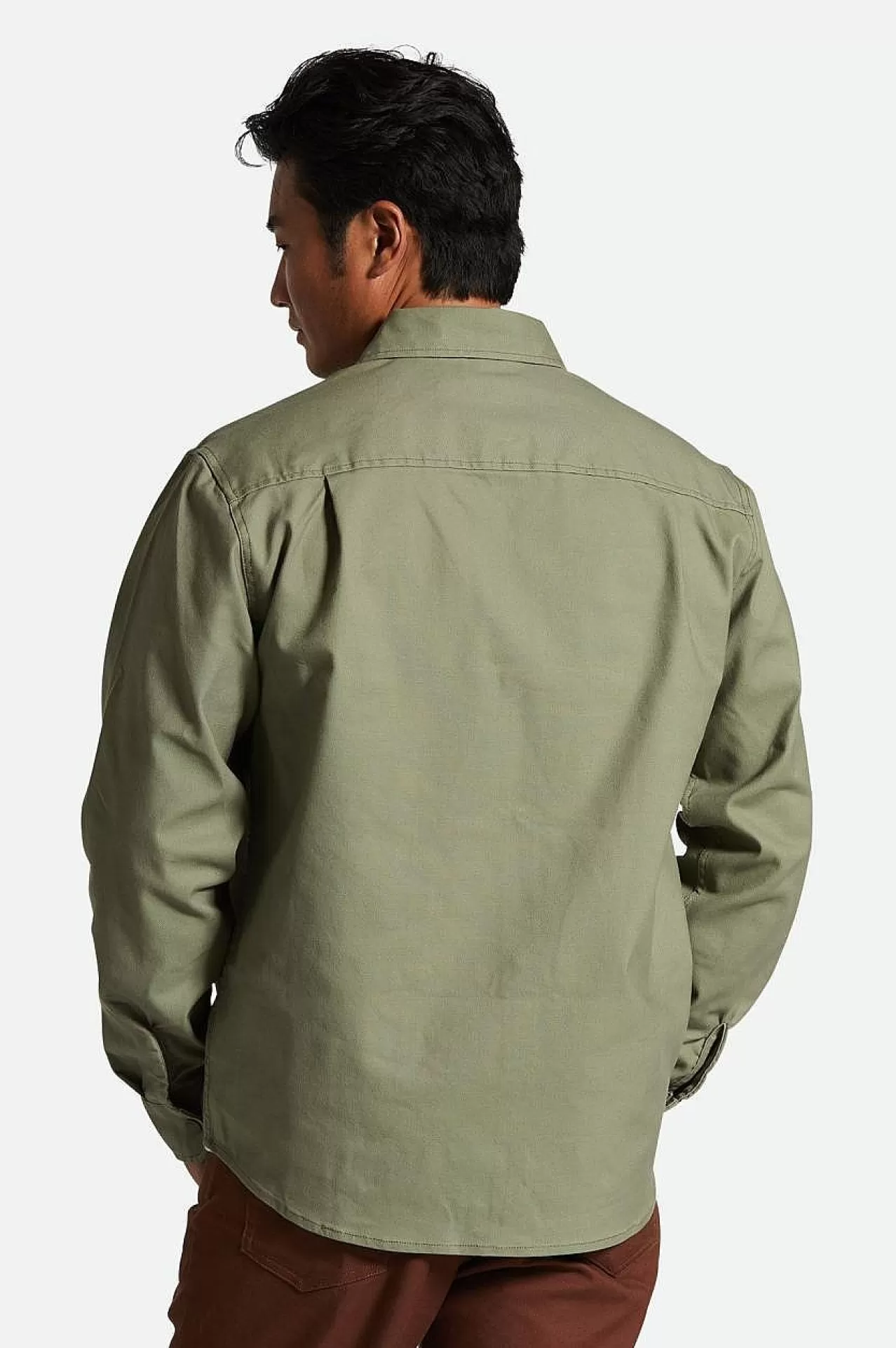 Brixton Builders Stretch-Overshirt<Männer Button-Ups