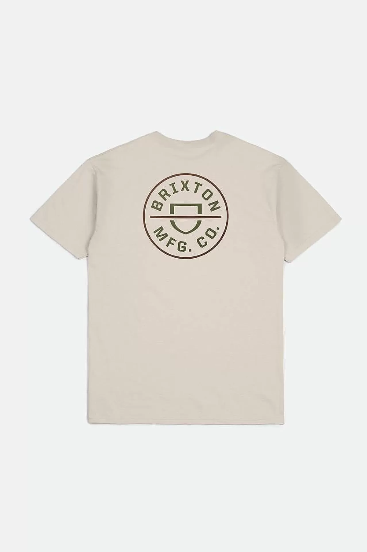 Brixton Crest Ii S/S Standard T-Shirt<Männer T-Shirts