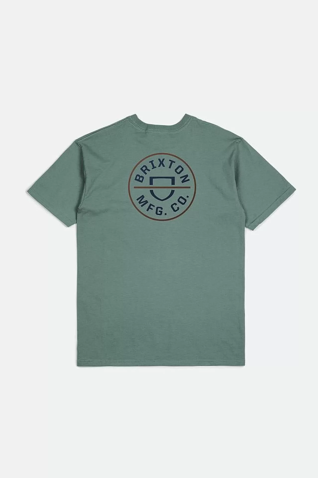 Brixton Crest Ii S/S Standard T-Shirt<Männer T-Shirts