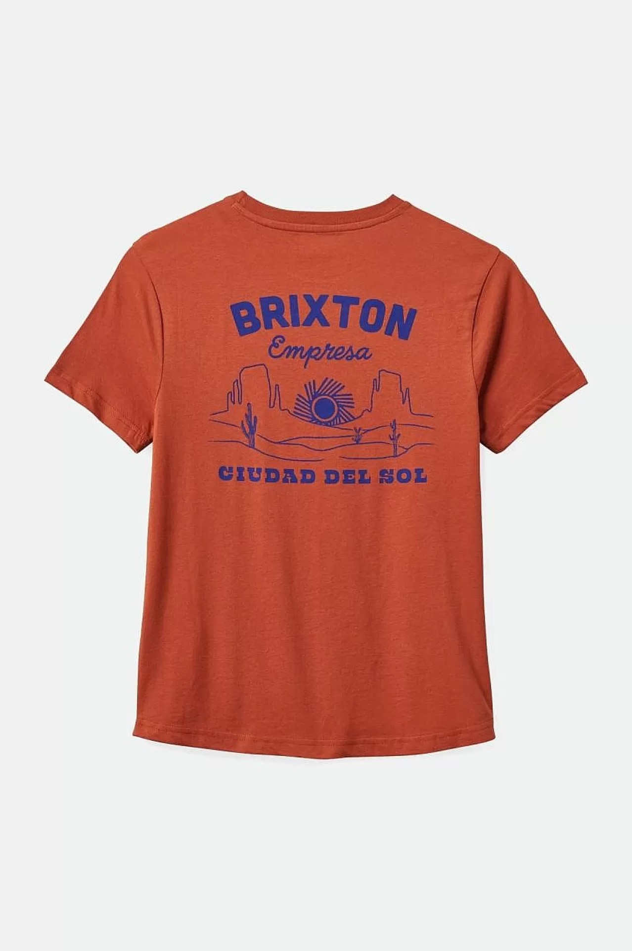 Brixton Empresa Tailliertes Crew-T-Shirt<Frauen T-Shirts Und Tanktops