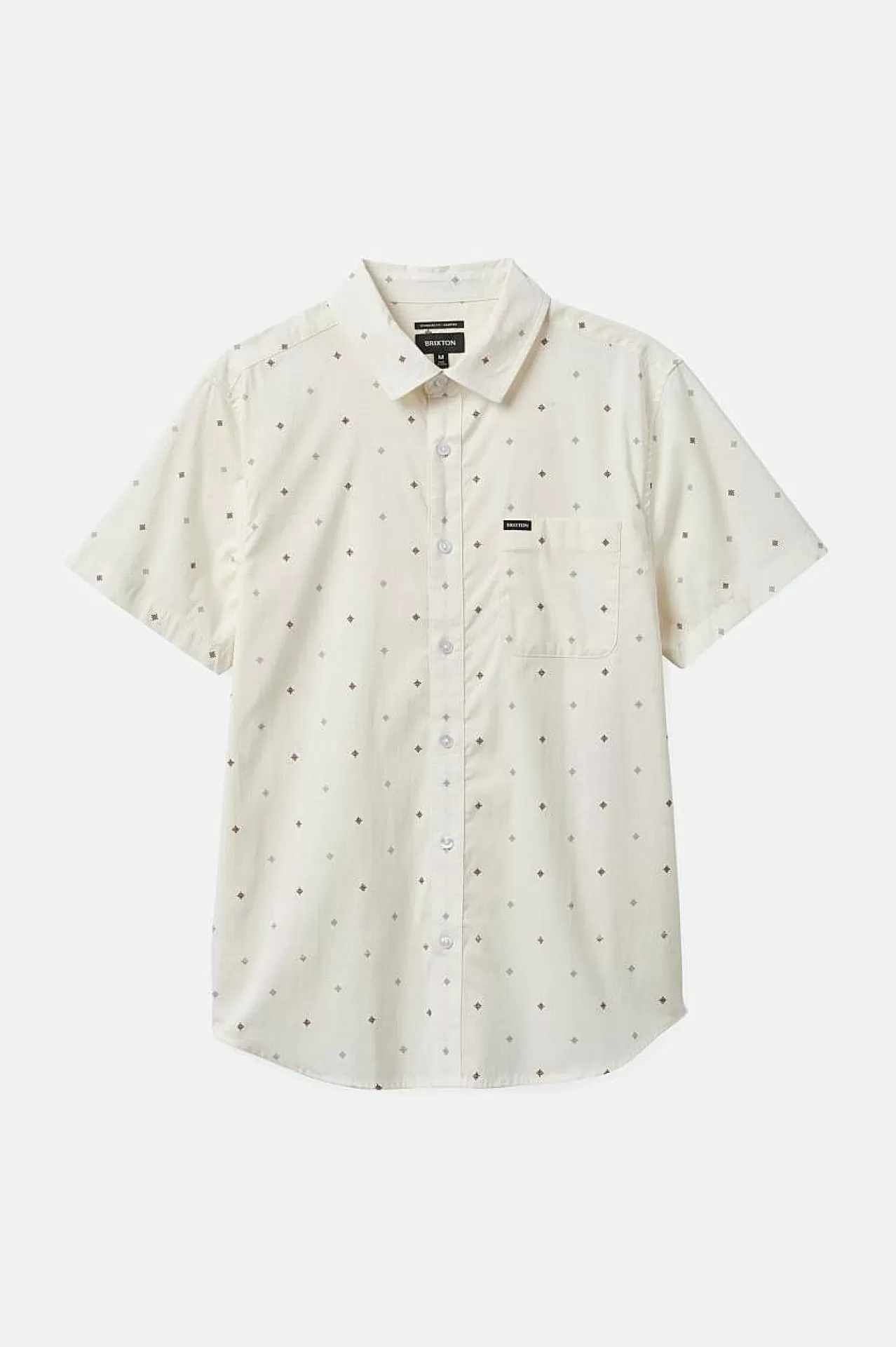 Brixton Kurzarmliges Hemd Mit Charter-Print<Männer Button-Ups