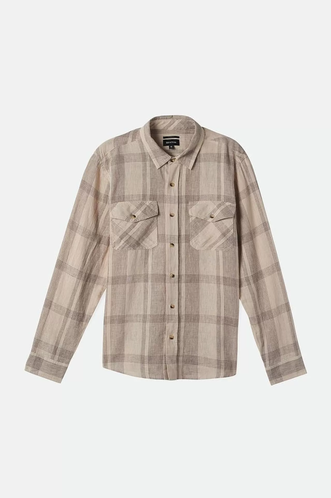 Brixton L/S-Hemd „Memphis" Aus Leinenmischung<Männer Button-Ups