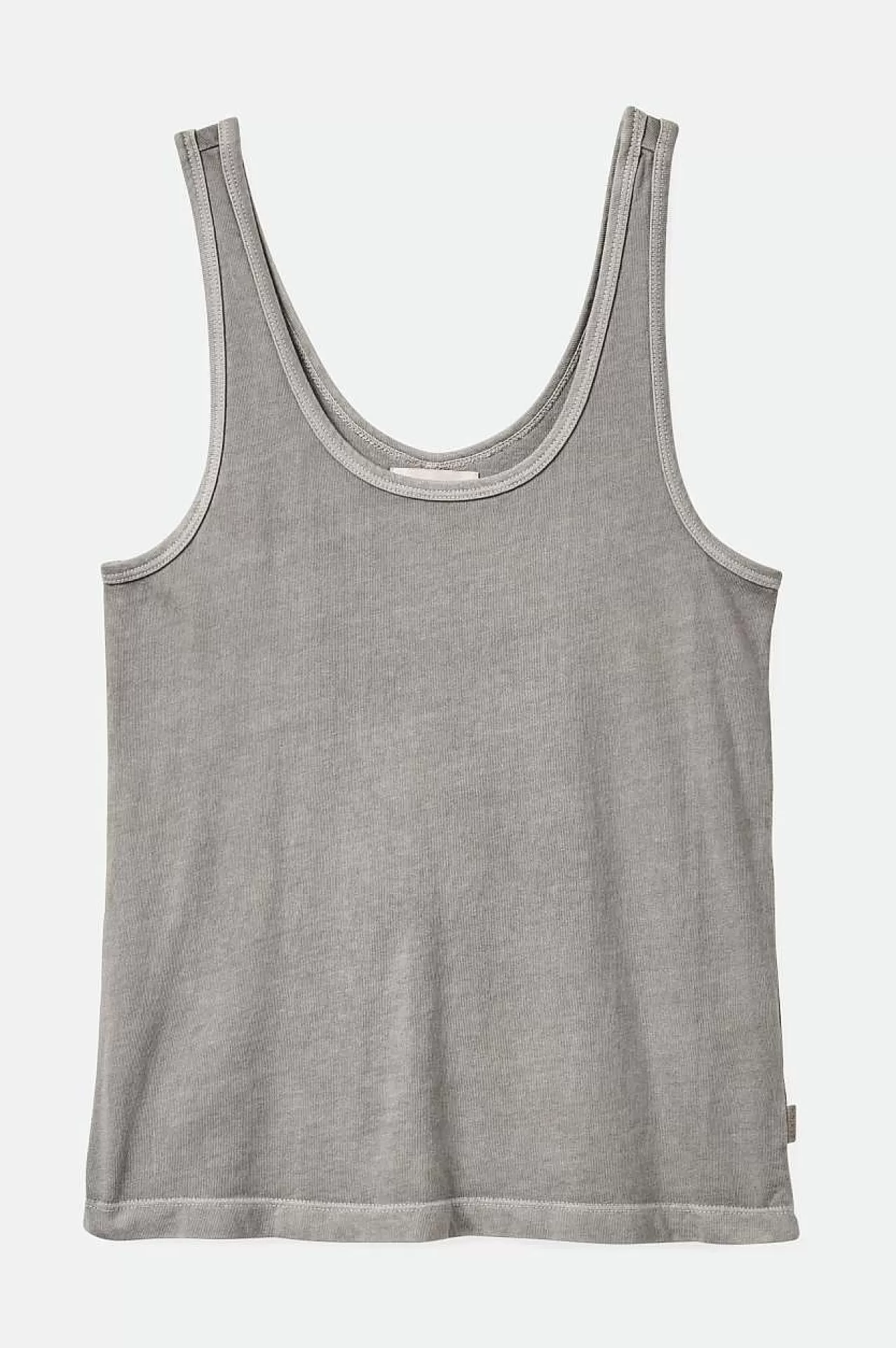 Brixton Sorgloses, Stuckgefarbtes Bio-Tanktop Mit U-Ausschnitt<Frauen T-Shirts Und Tanktops