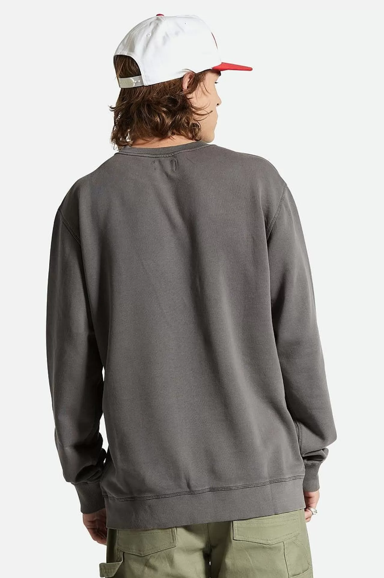 Brixton Vintage Reserve Cross Loop French Terry Crew<Männer Strickwaren Und Hoodies