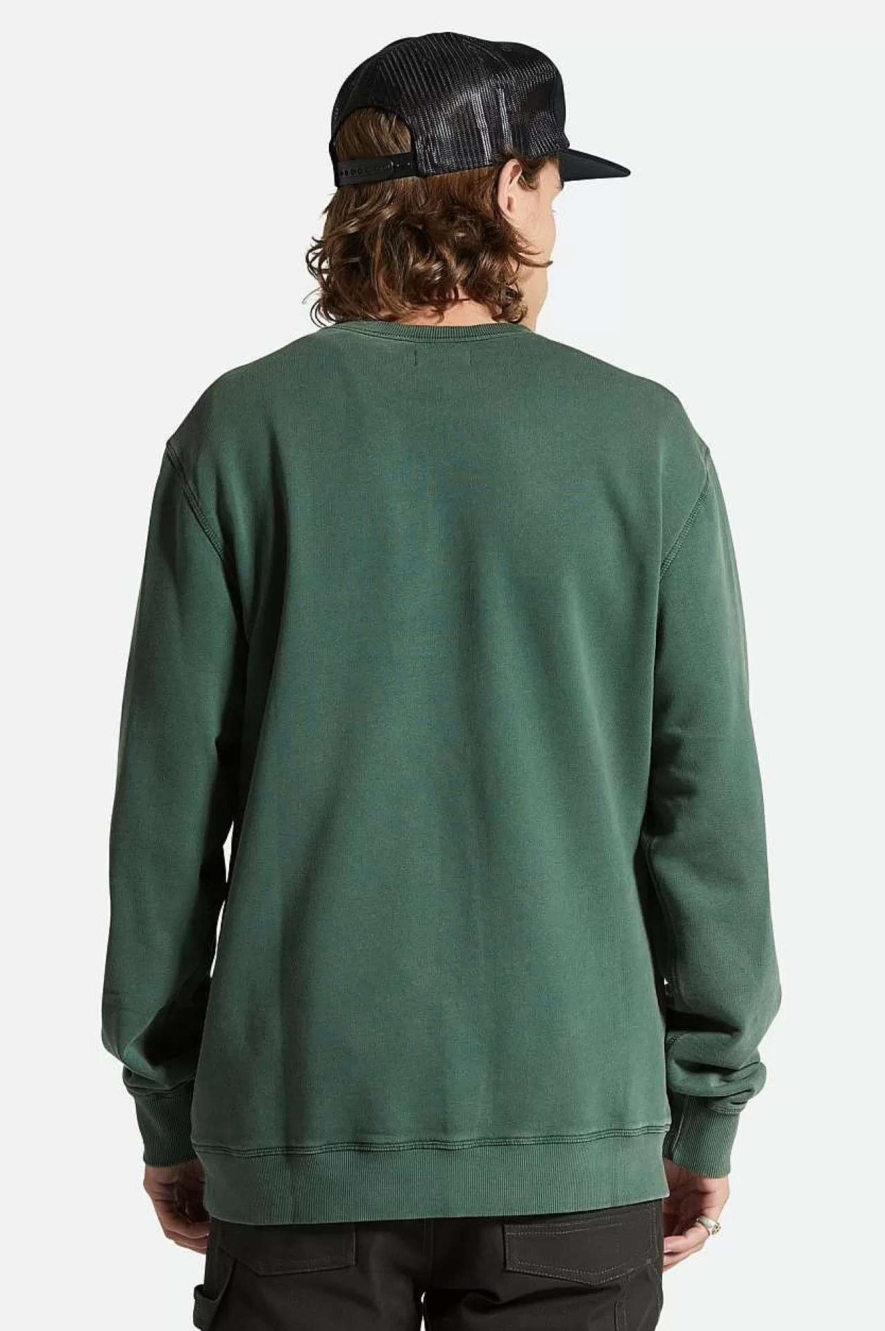 Brixton Vintage Reserve Cross Loop French Terry Crew<Männer Strickwaren Und Hoodies