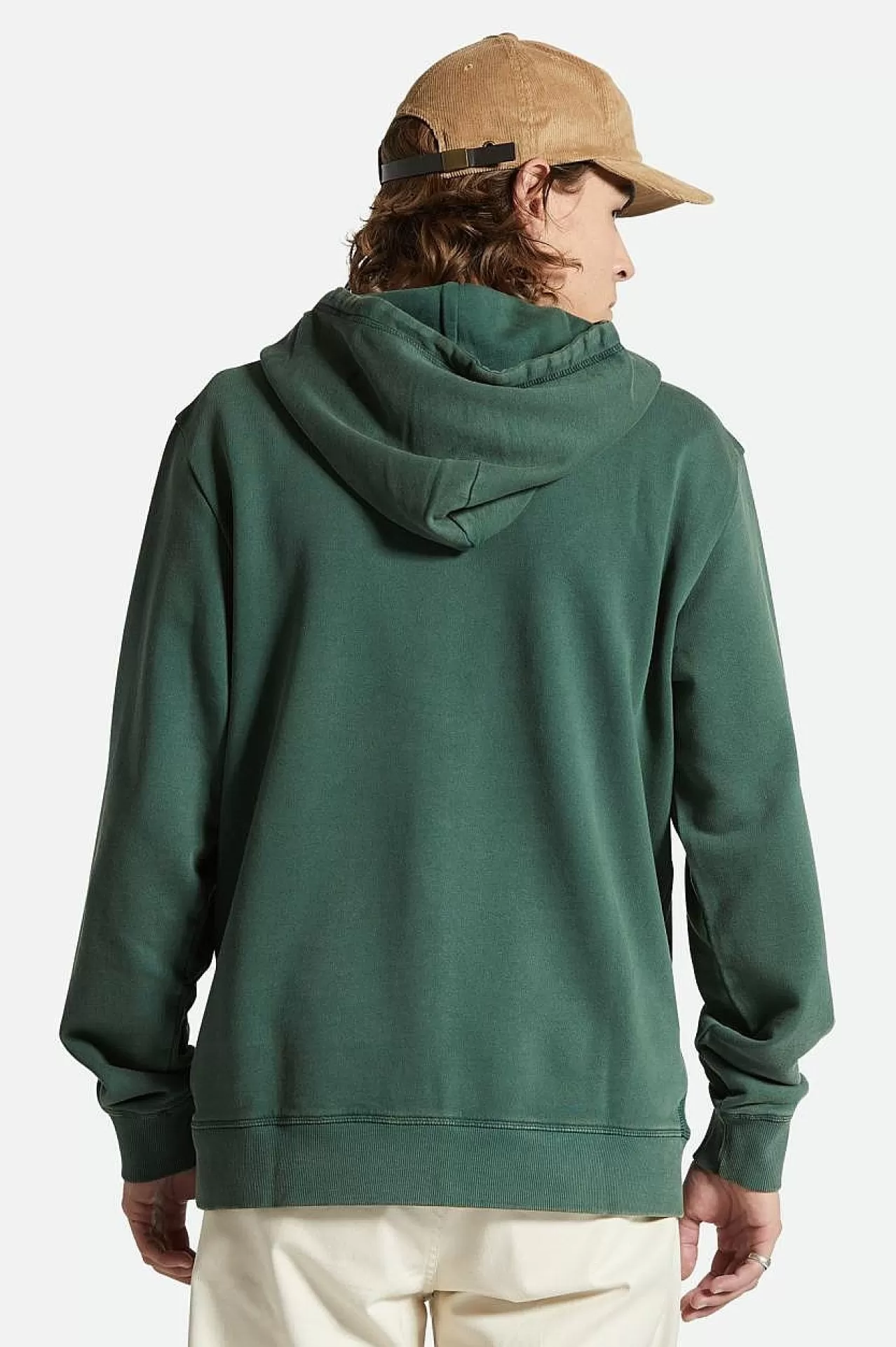 Brixton Vintage Reserve Cross Loop French Terry Kapuze<Männer Strickwaren Und Hoodies