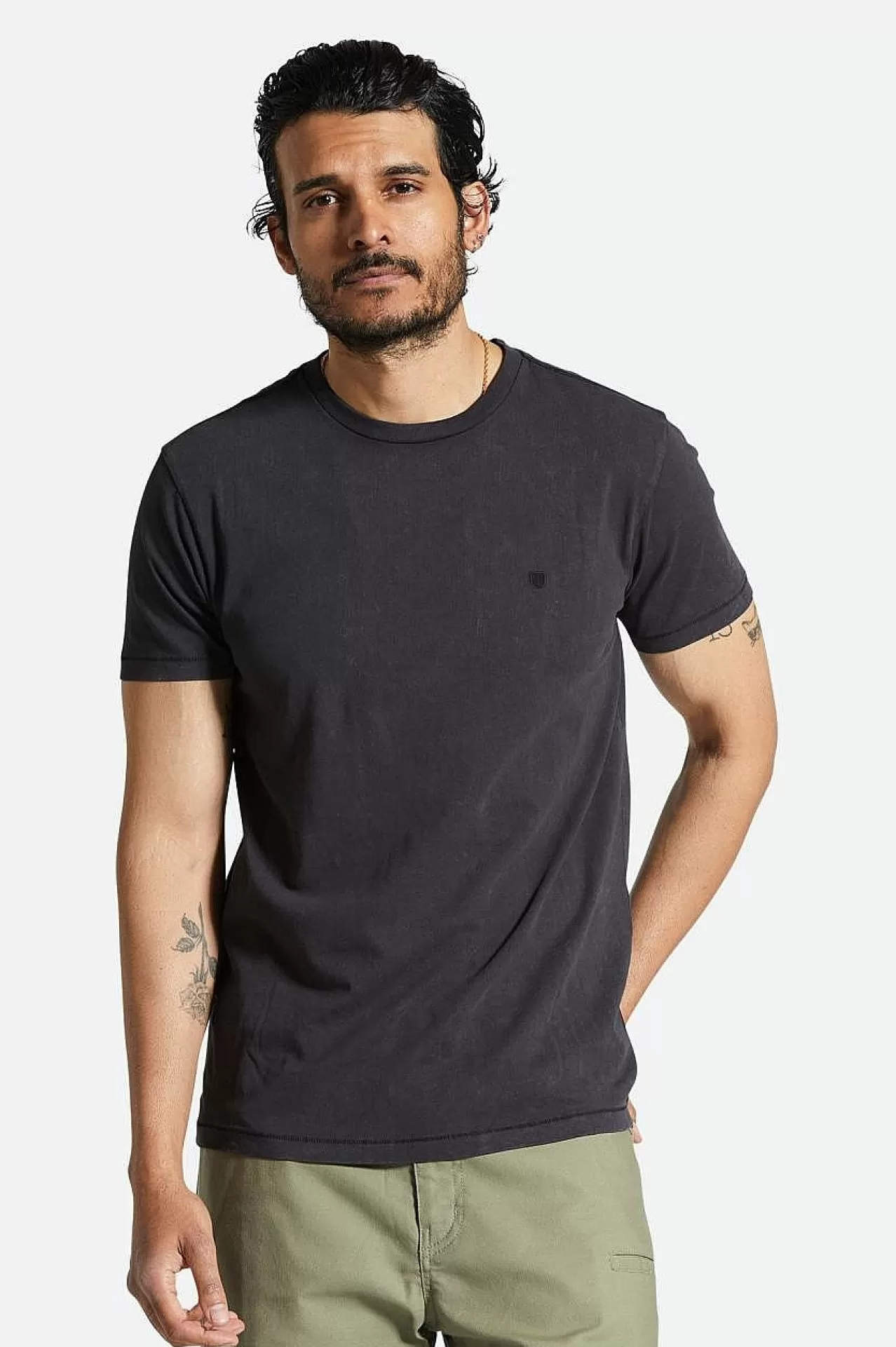 Brixton Vintage Reserve S/S T-Shirt<Männer T-Shirts
