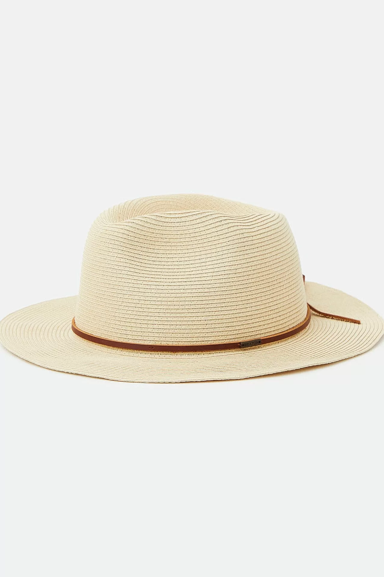 Brixton Wesley Straw Packable Fedora<Männer Volle Krempe Und Fedoras