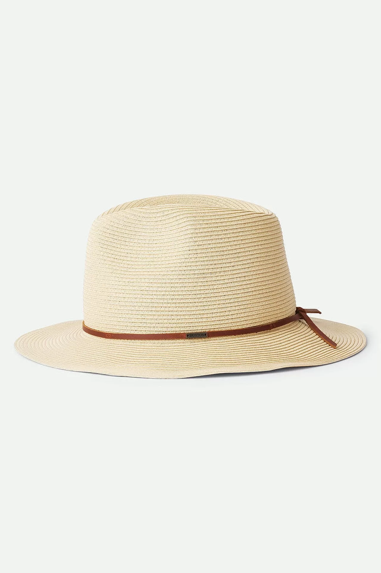 Brixton Wesley Straw Packable Fedora<Männer Volle Krempe Und Fedoras